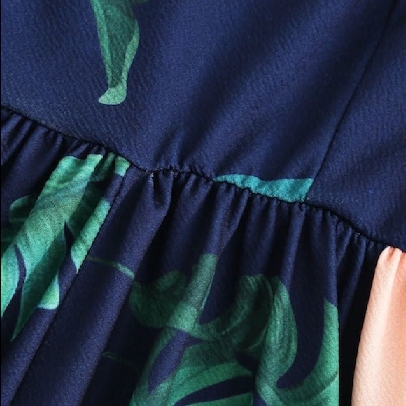 Palm-print Romper (New / Never Worn!) - Picture 5 of 6